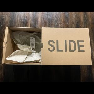 Yeezy Slide Onyx Size 9 Authentic BOX ONLY